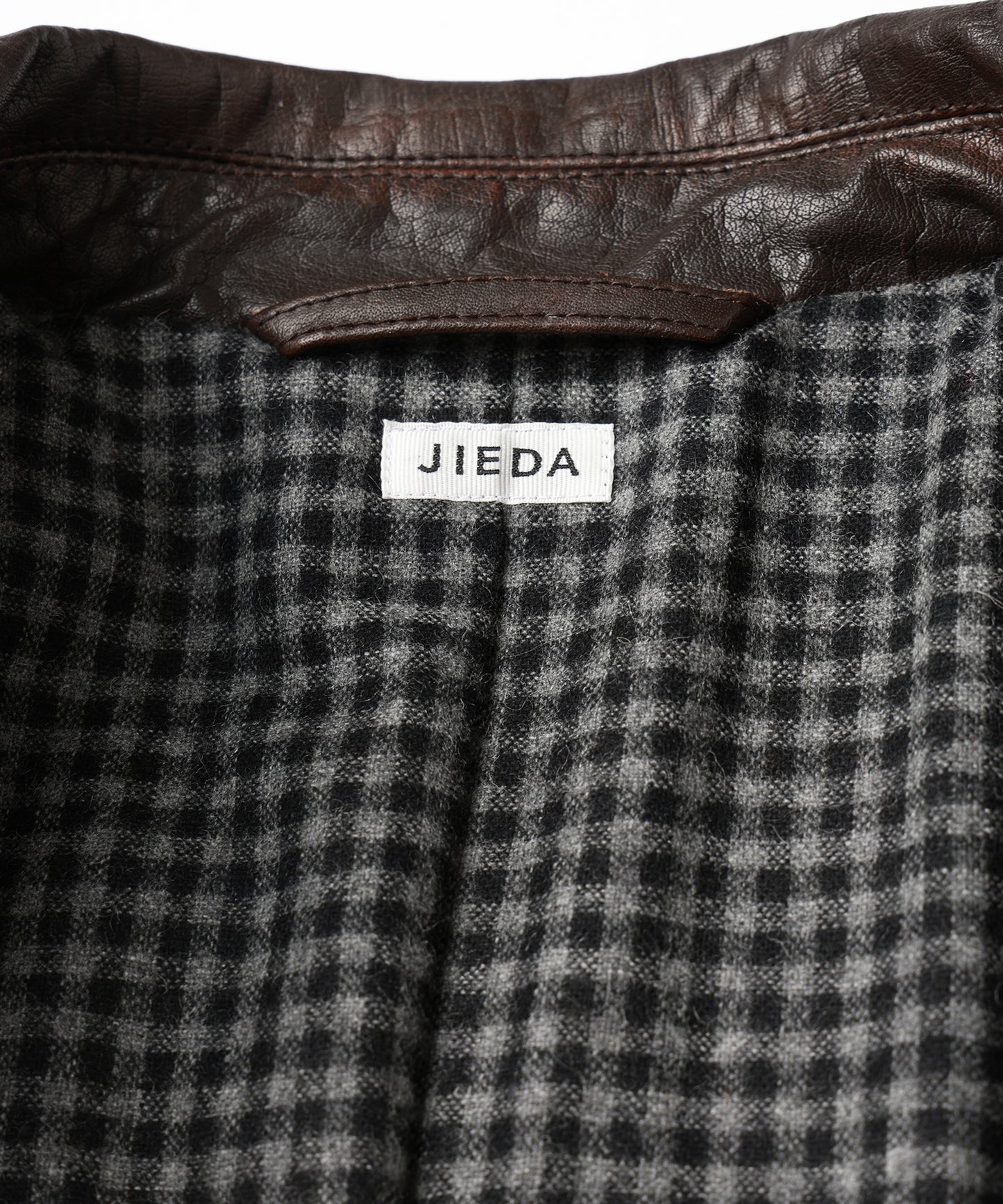 LEATHER CAR COAT