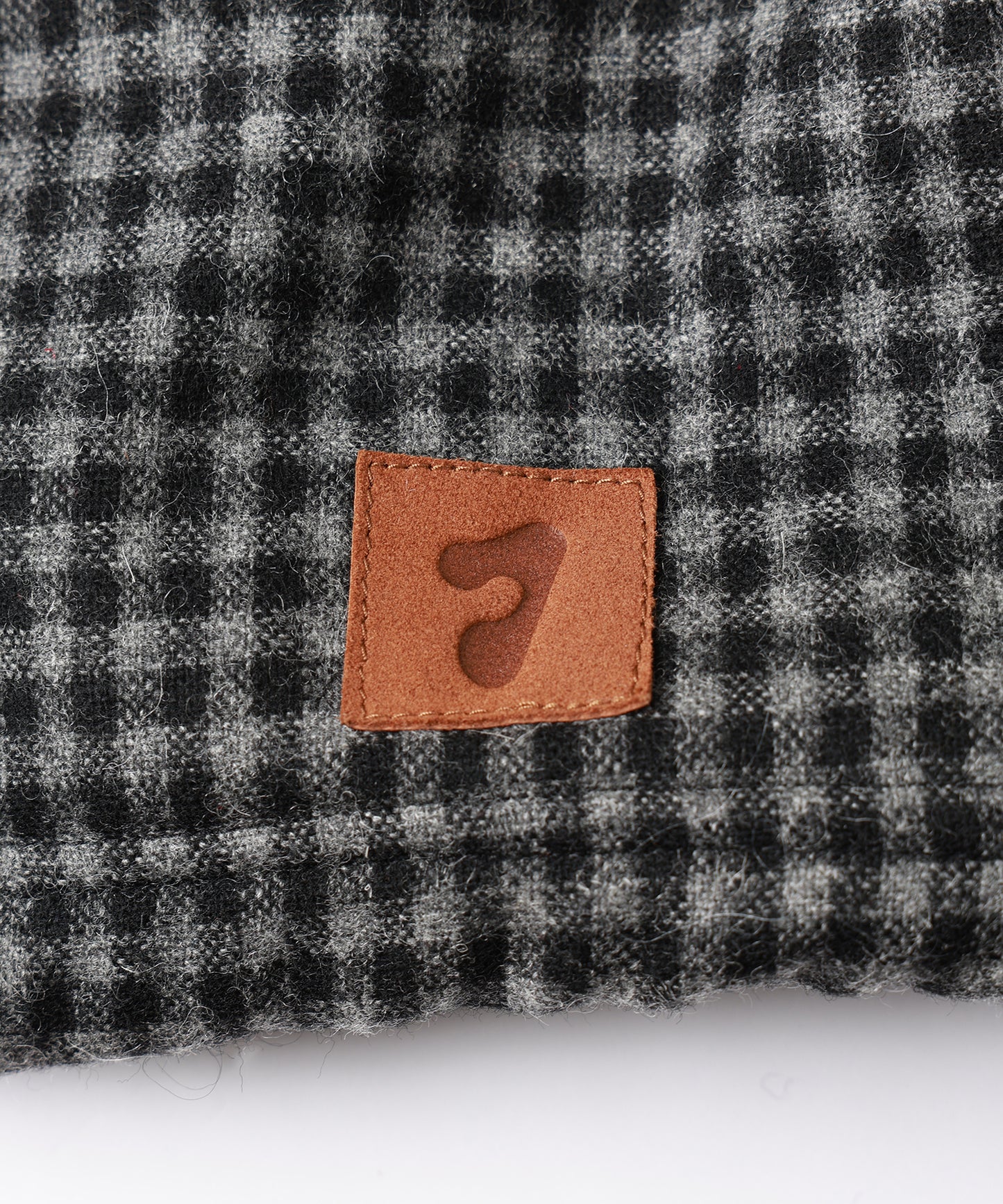 CHECK PULLOVER PARKA
