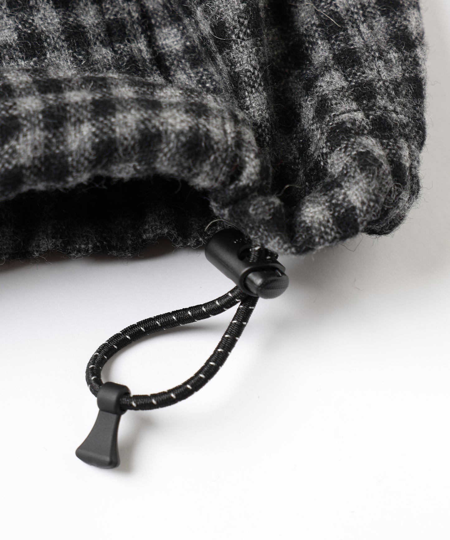 CHECK PULLOVER PARKA