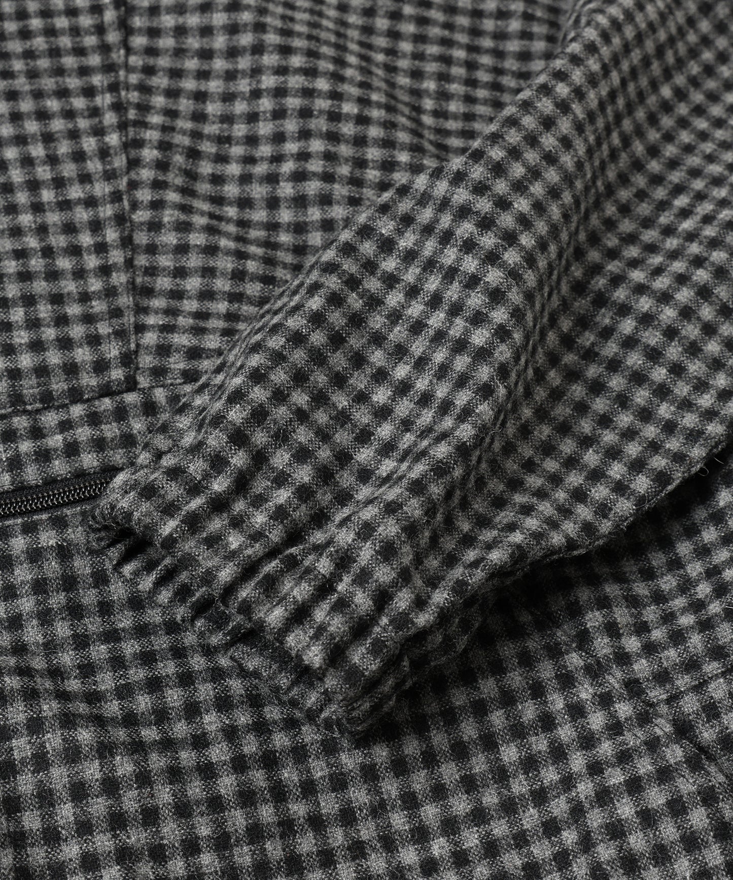 CHECK PULLOVER PARKA