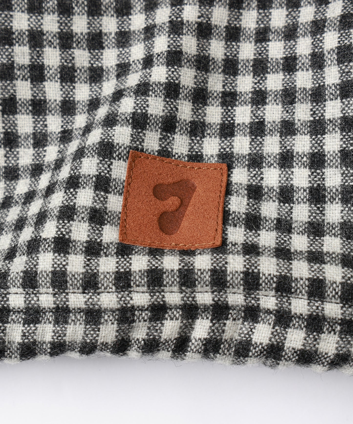 CHECK PULLOVER PARKA