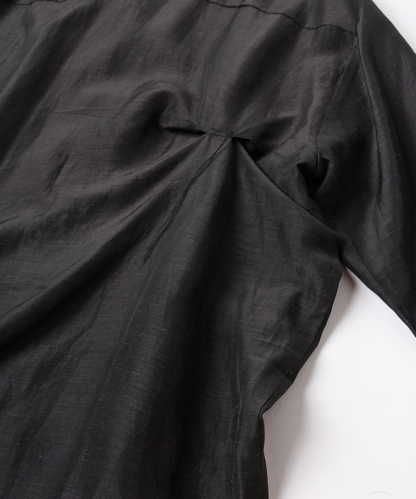 JIEDA HAND STITCH OPEN COLLAR SHIRT