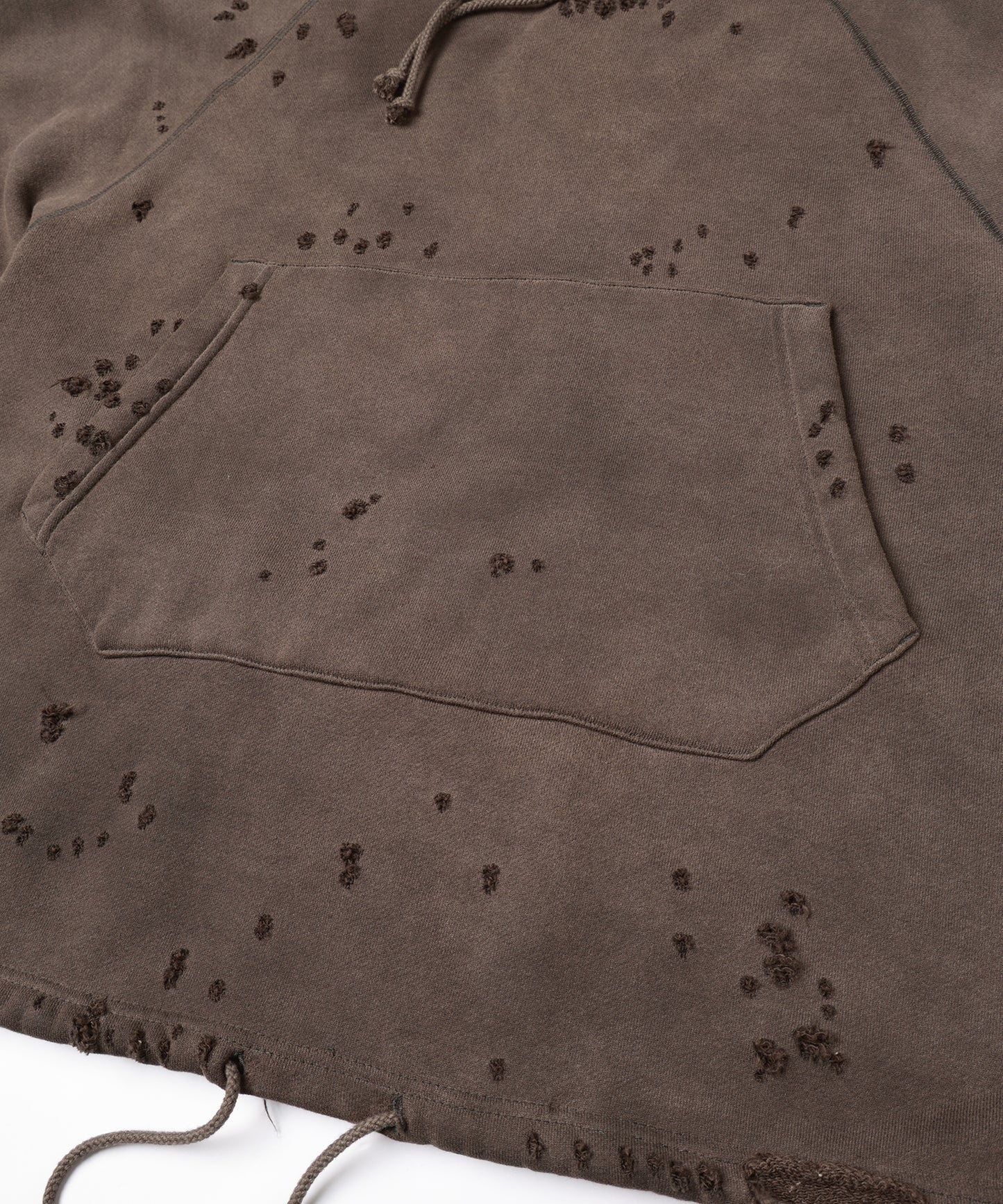 DAMAGE PULLOVER HOODIE
