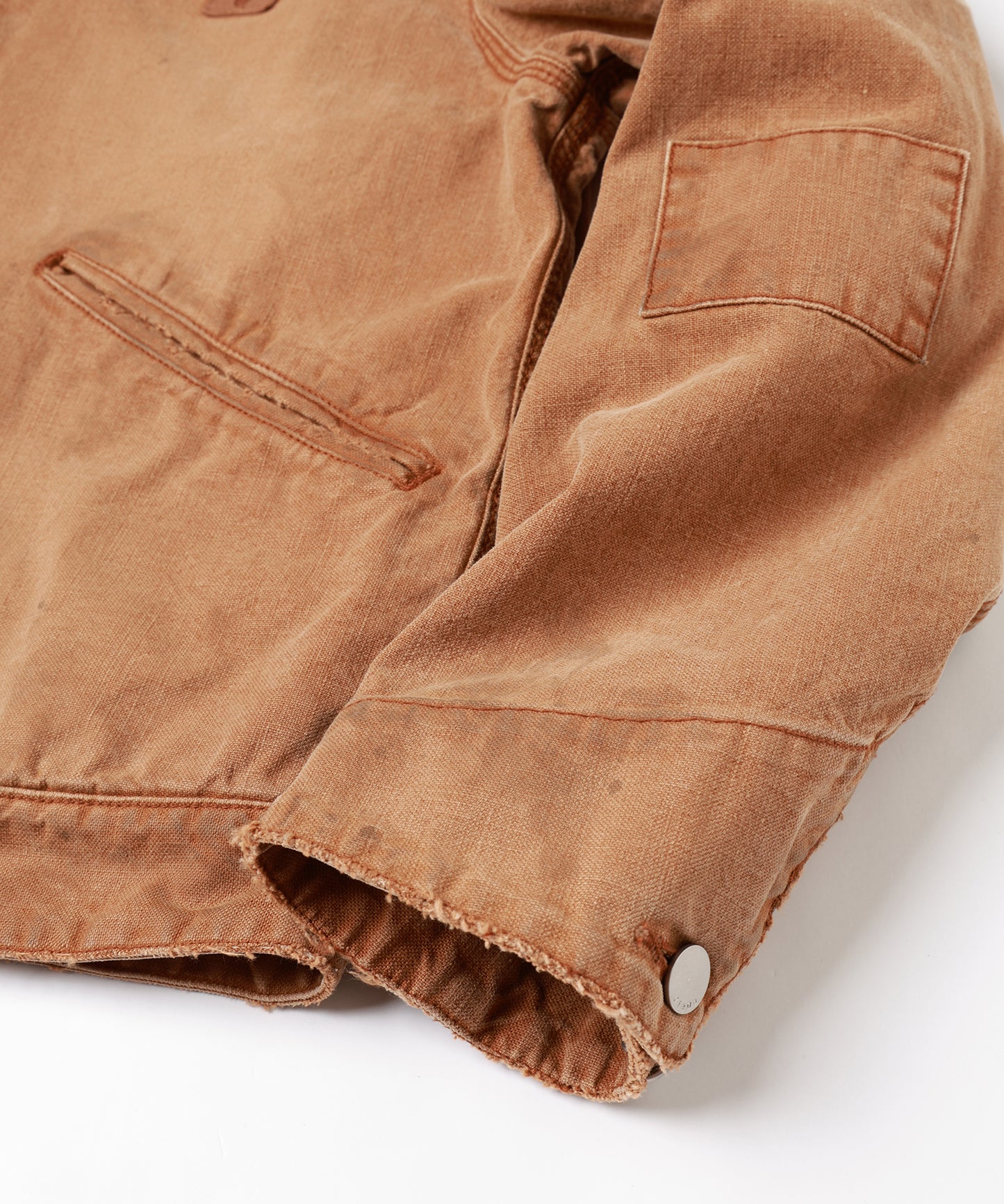 DUCK DAMAGE ZIP JACKET