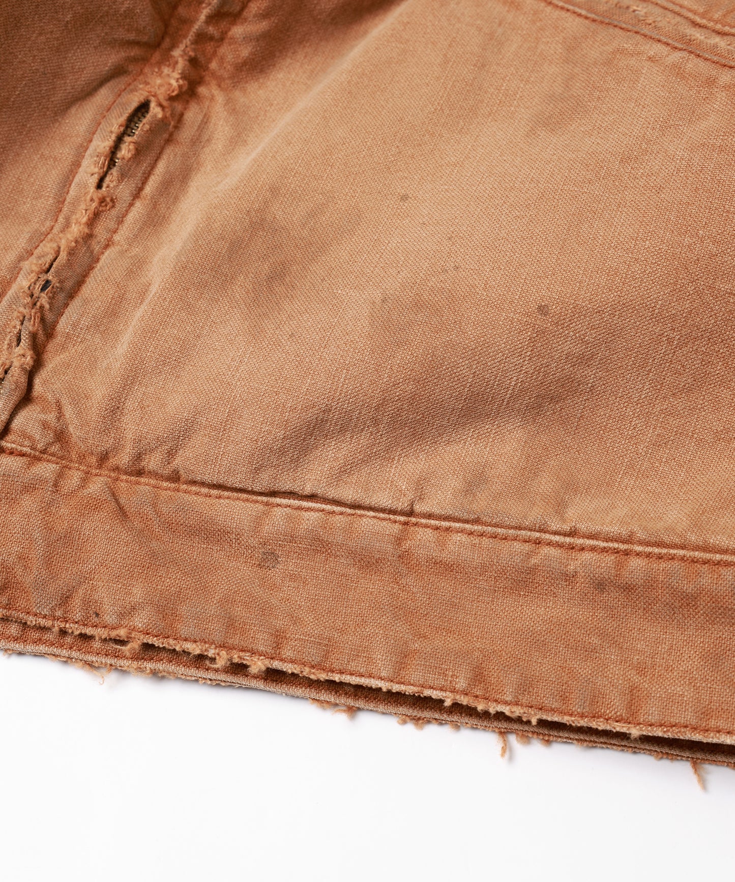 DUCK DAMAGE ZIP JACKET