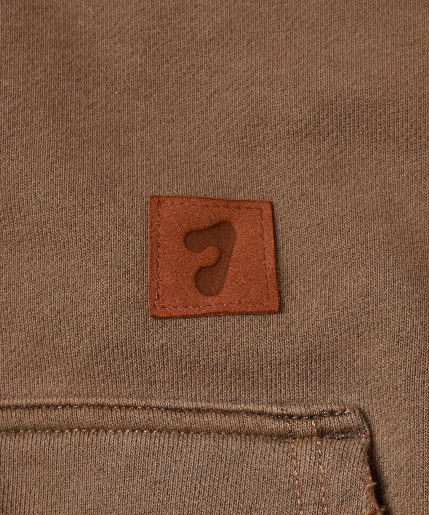 DAMAGE PATCH ZIP HOODIE