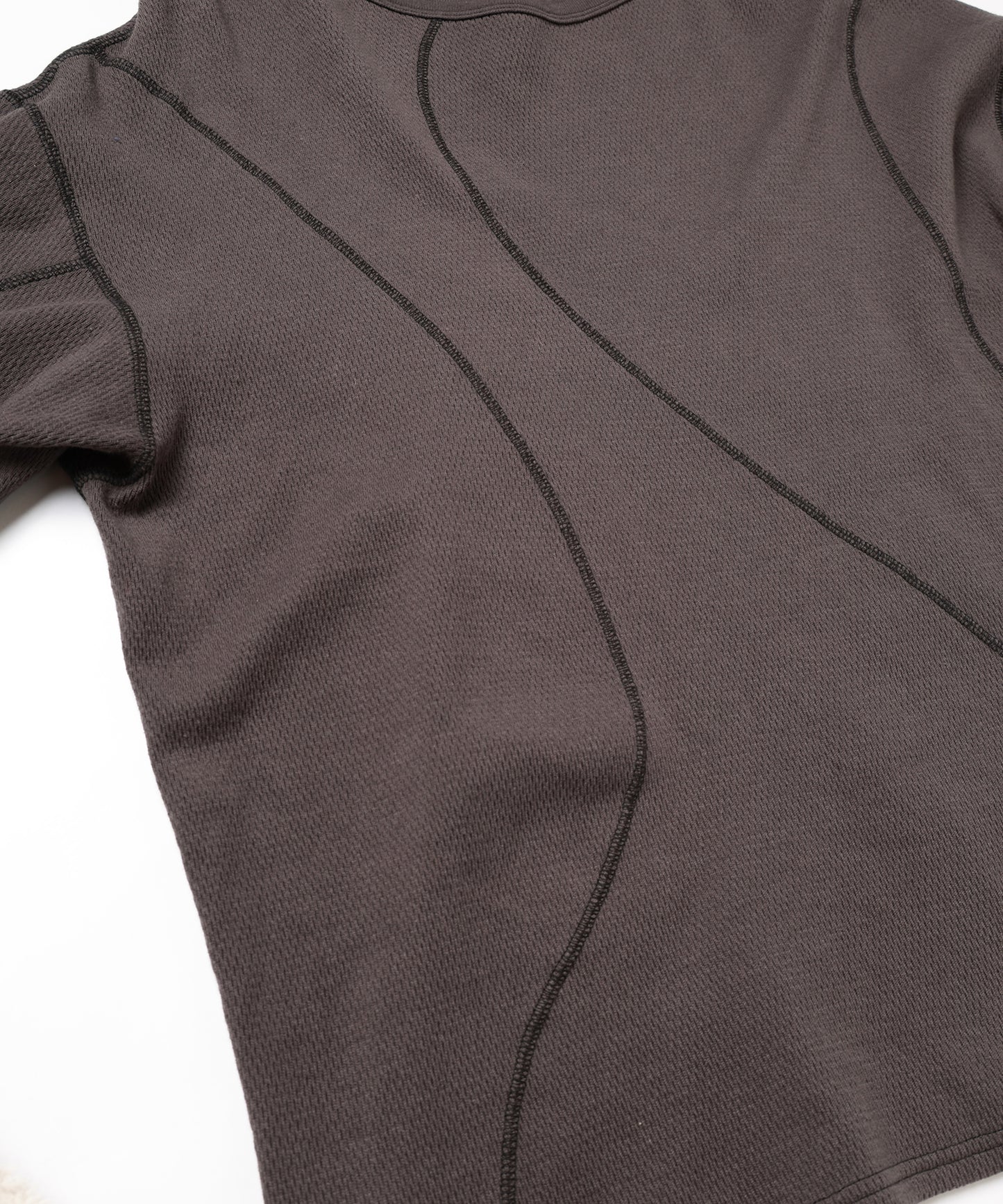 WAFFLE STITCH L/S