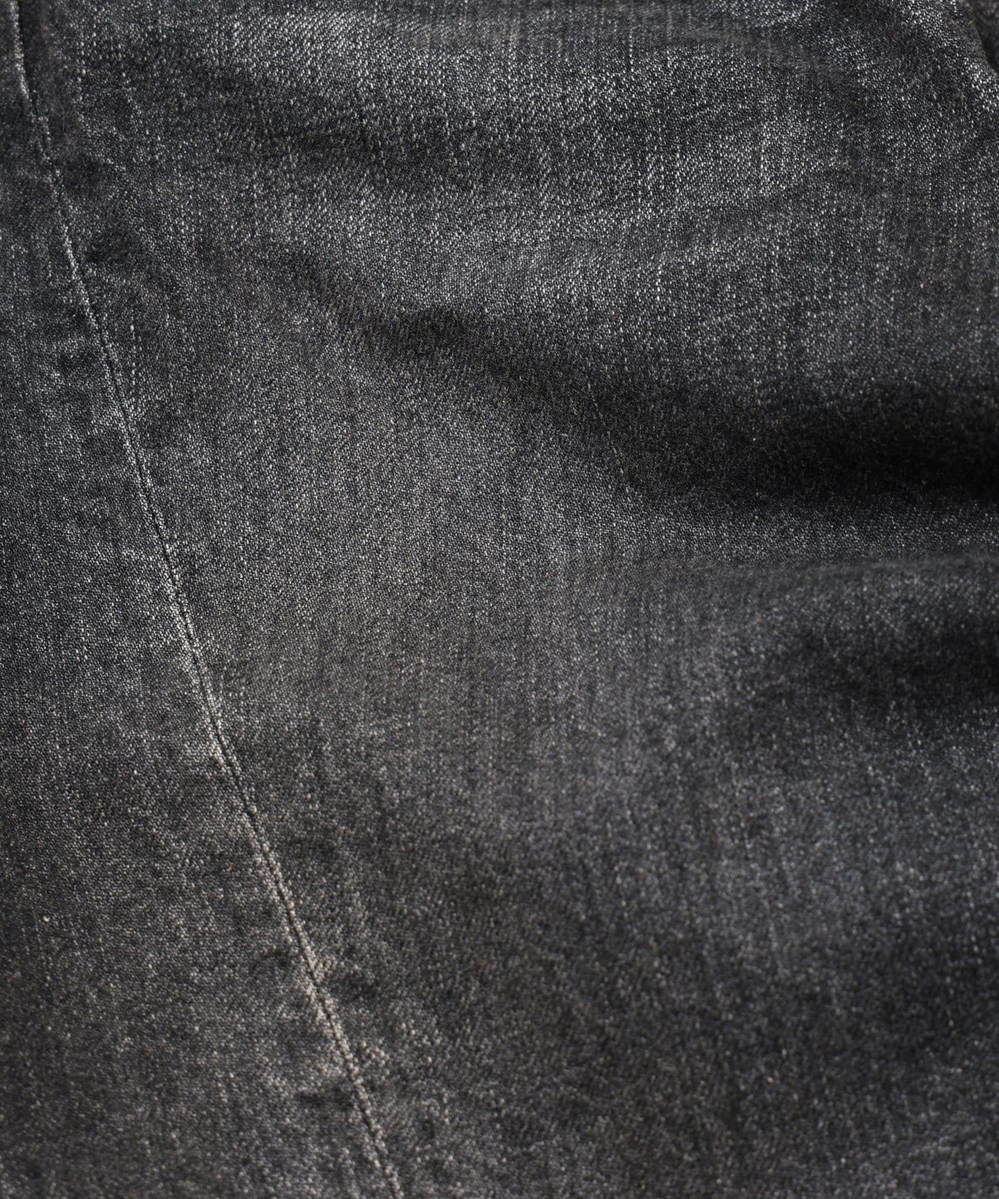 OVER WRAP DENIM PANTS
