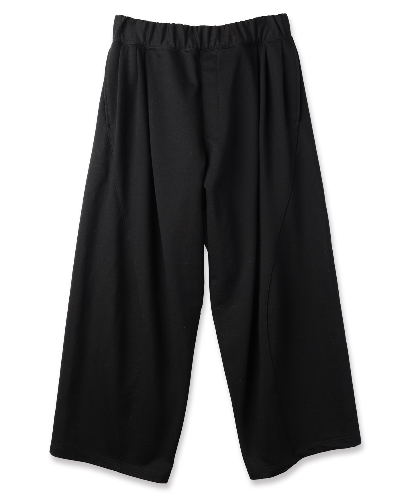 WIDE TUCK SWEAT PANTS