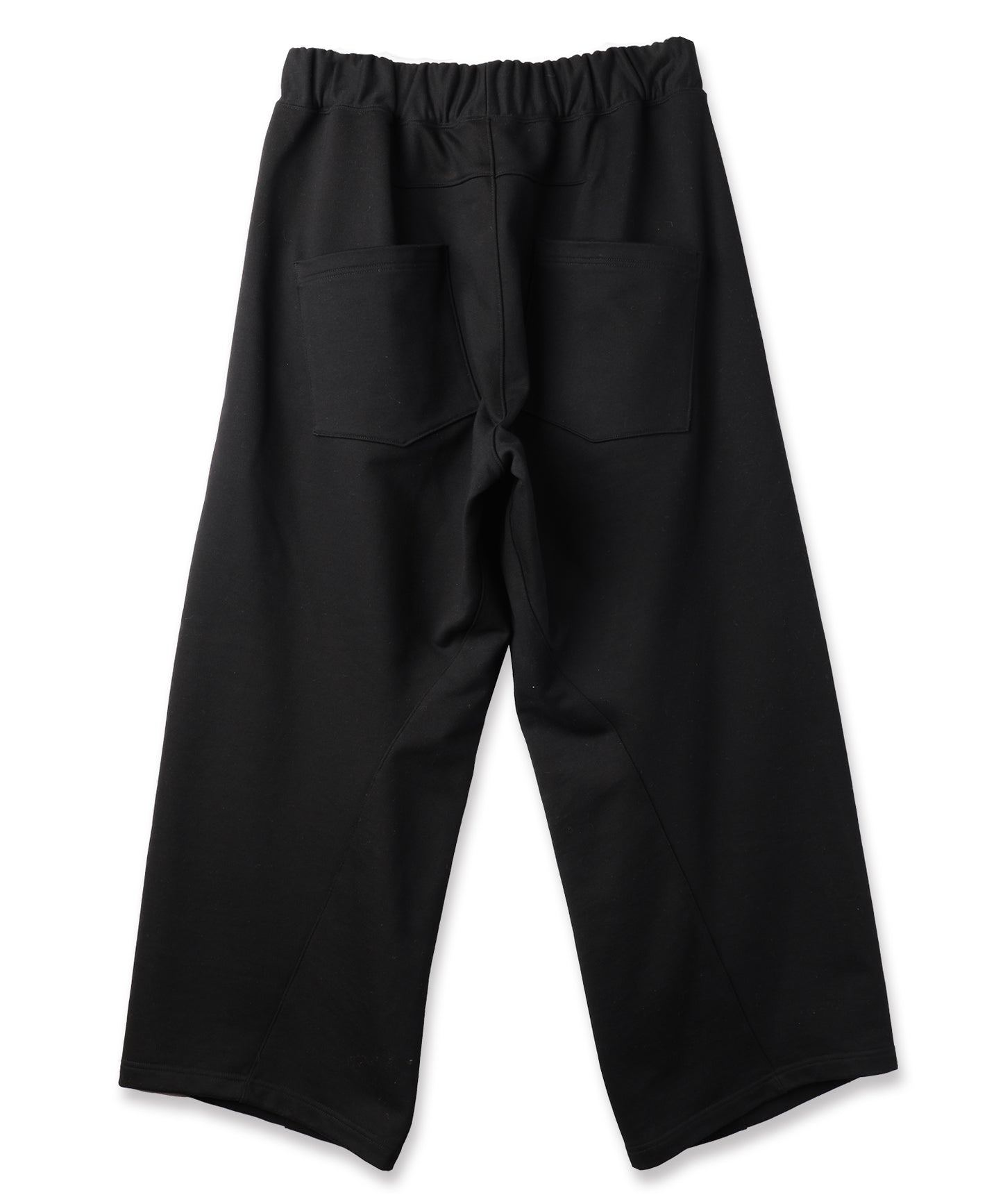 WIDE TUCK SWEAT PANTS