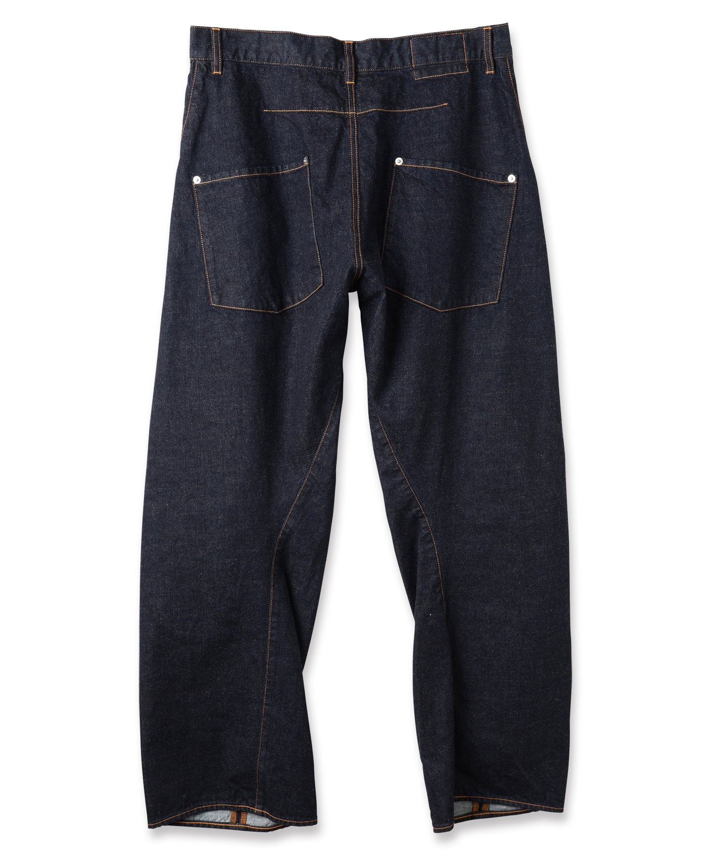 3D CUTTING DENIM PANTS