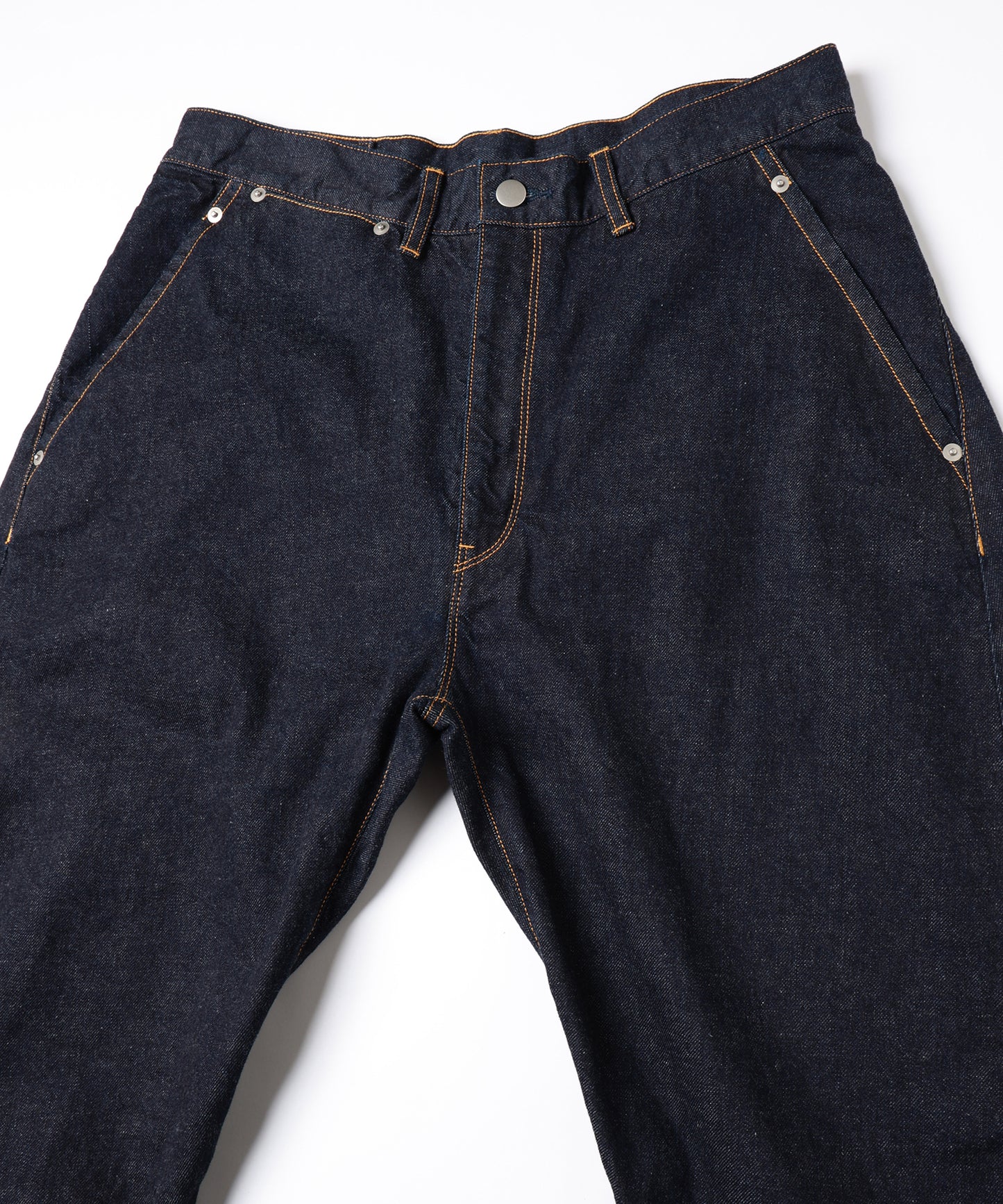 3D CUTTING DENIM PANTS