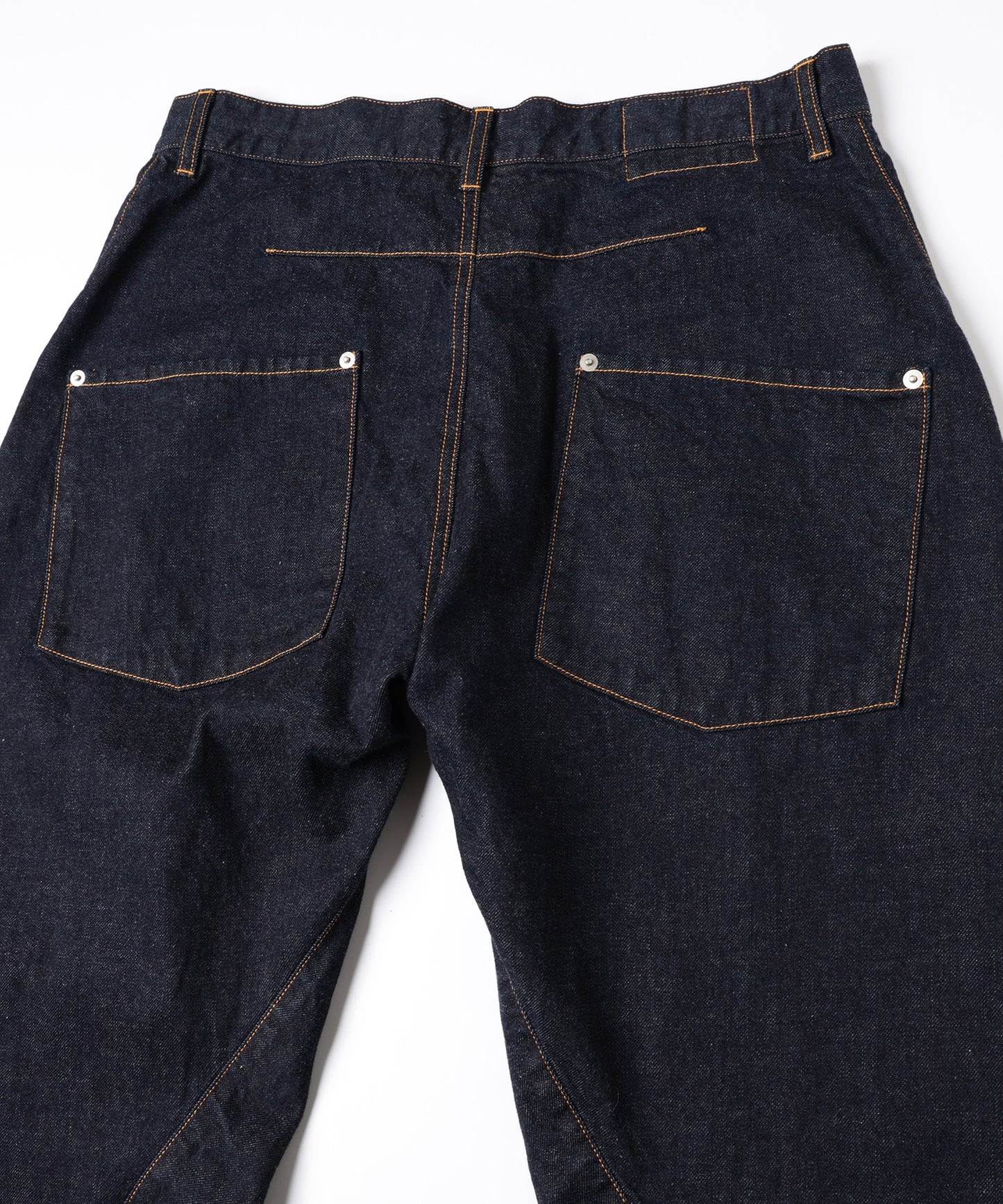 3D CUTTING DENIM PANTS