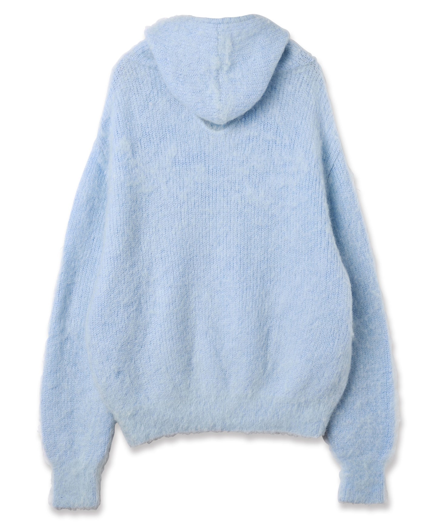 MOHAIR ZIP HOODIE