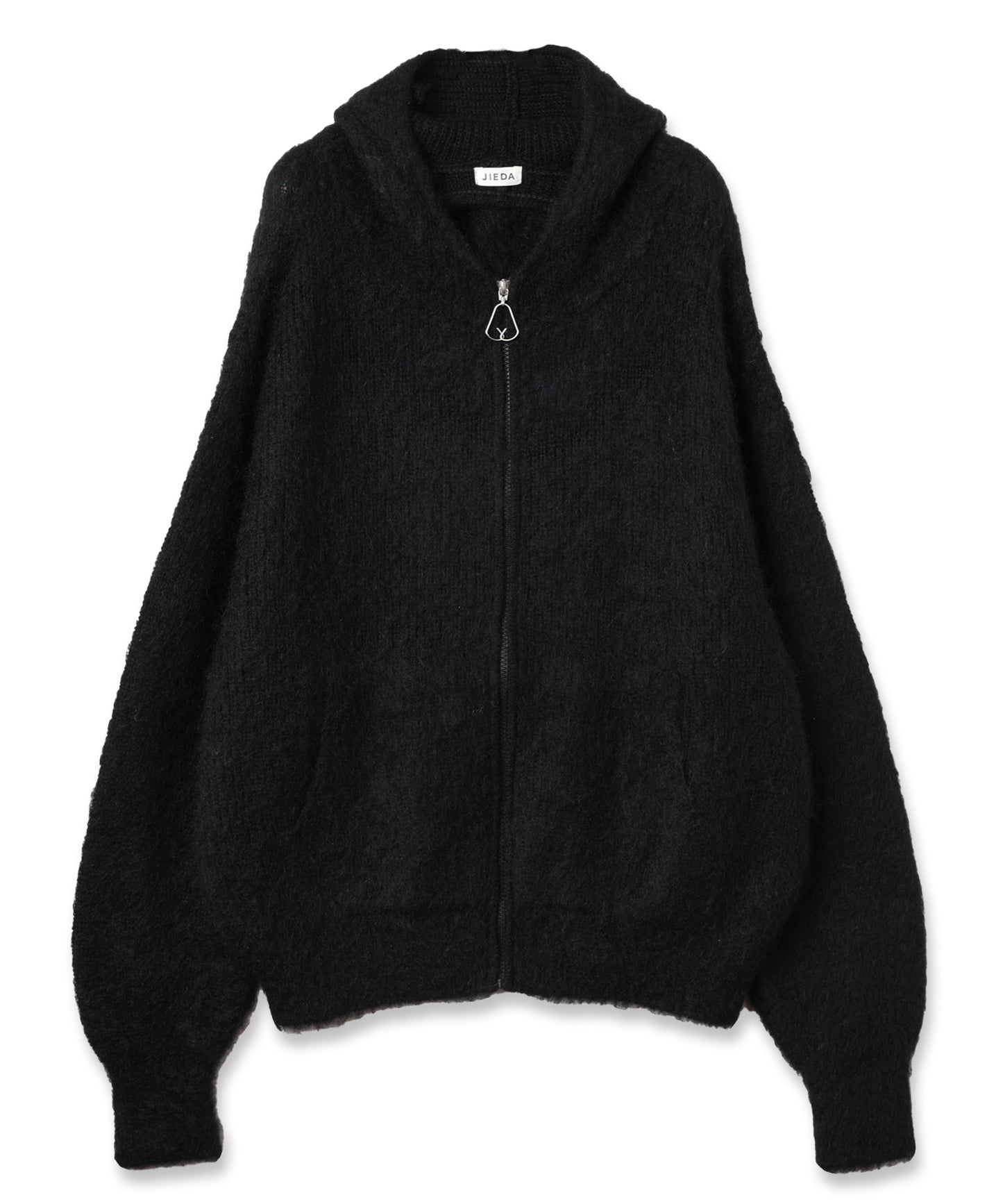 MOHAIR ZIP HOODIE