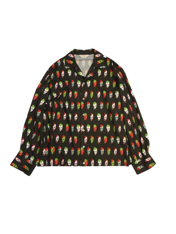 JieDa × COOKIE × ONE・T・SHIRT COOKIE OPEN COLLAR SHIRT LS