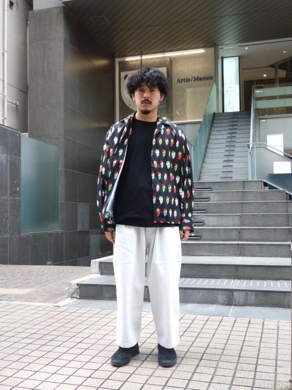 JieDa × COOKIE × ONE・T・SHIRT COOKIE OPEN COLLAR SHIRT LS