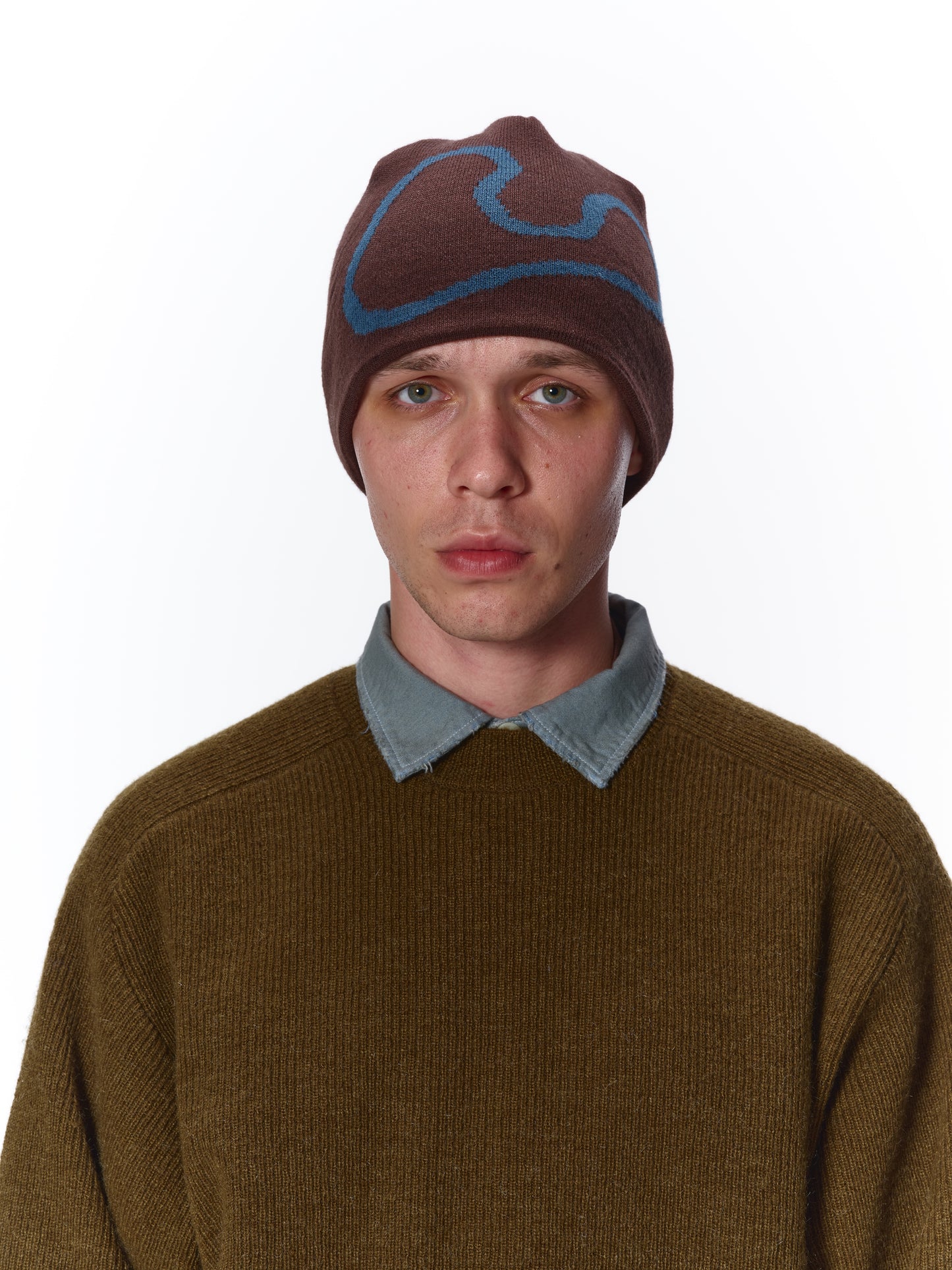 J LOGO KNIT CAP