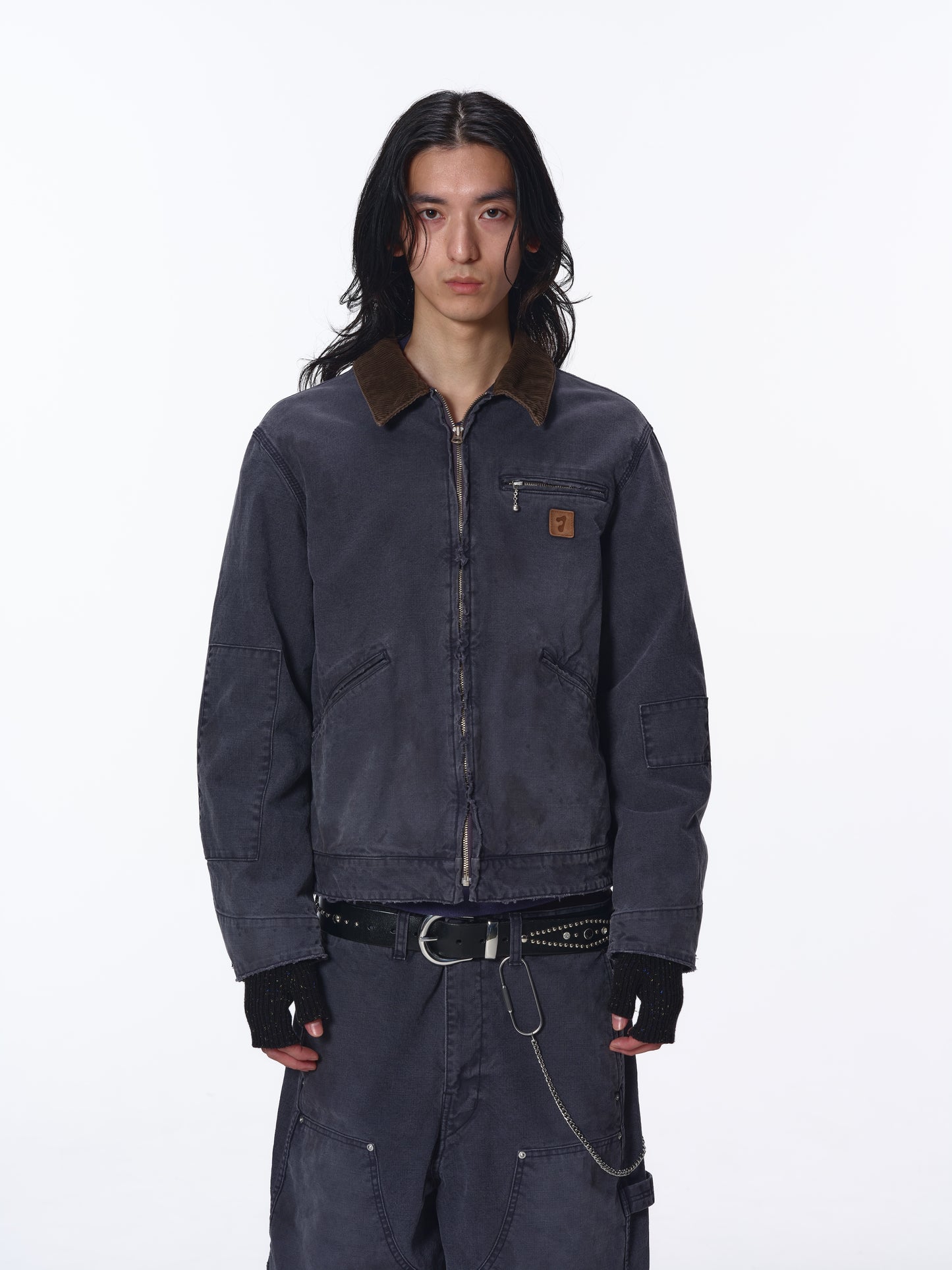 DUCK DAMAGE ZIP JACKET