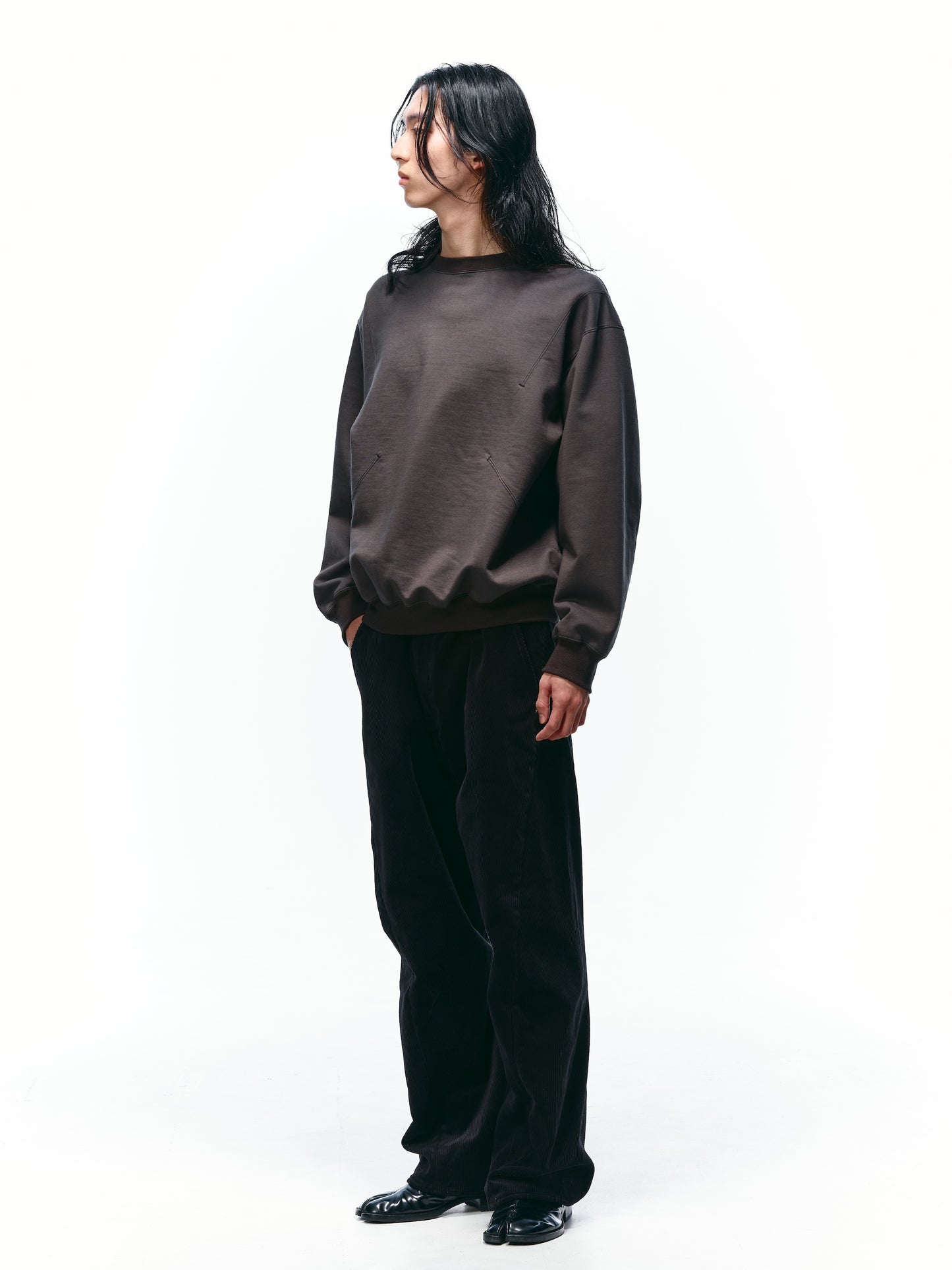 3D CUTTING CORDUROY PANTS