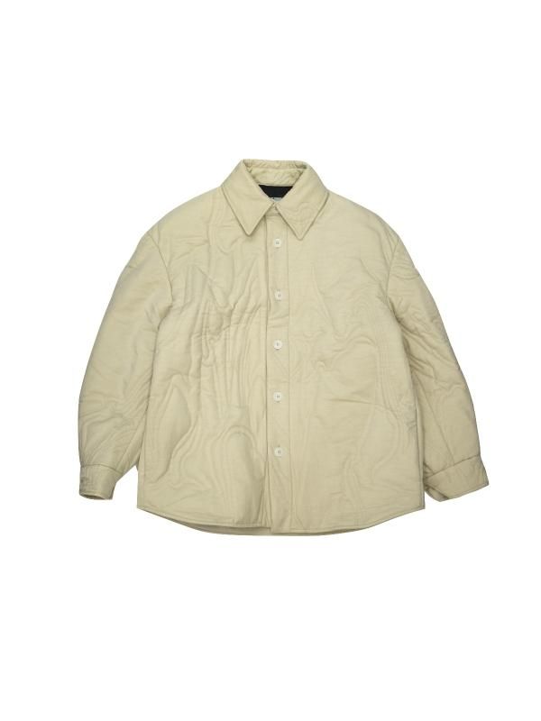 MARBLE PADDED OVERSHIRT