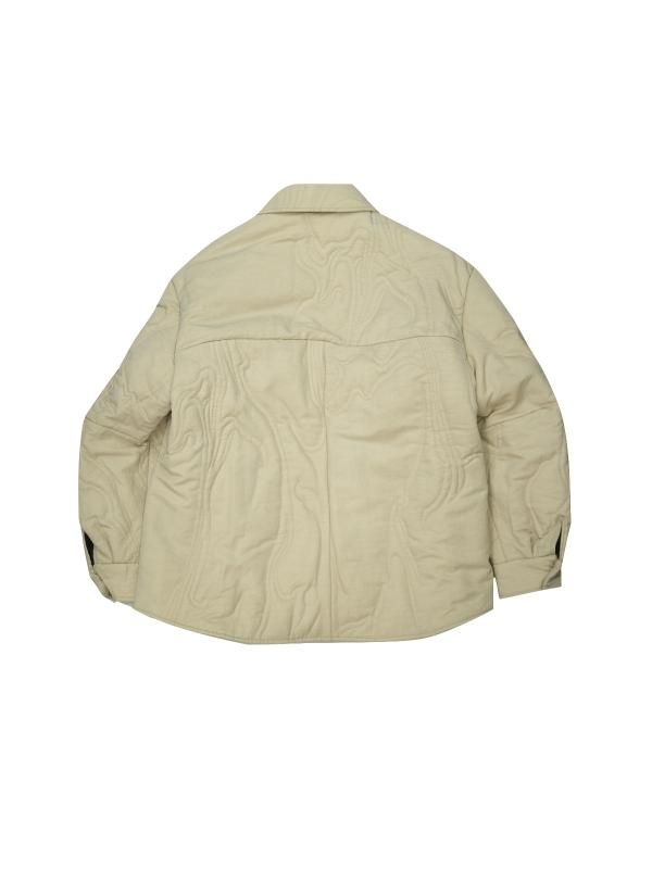 MARBLE PADDED OVERSHIRT