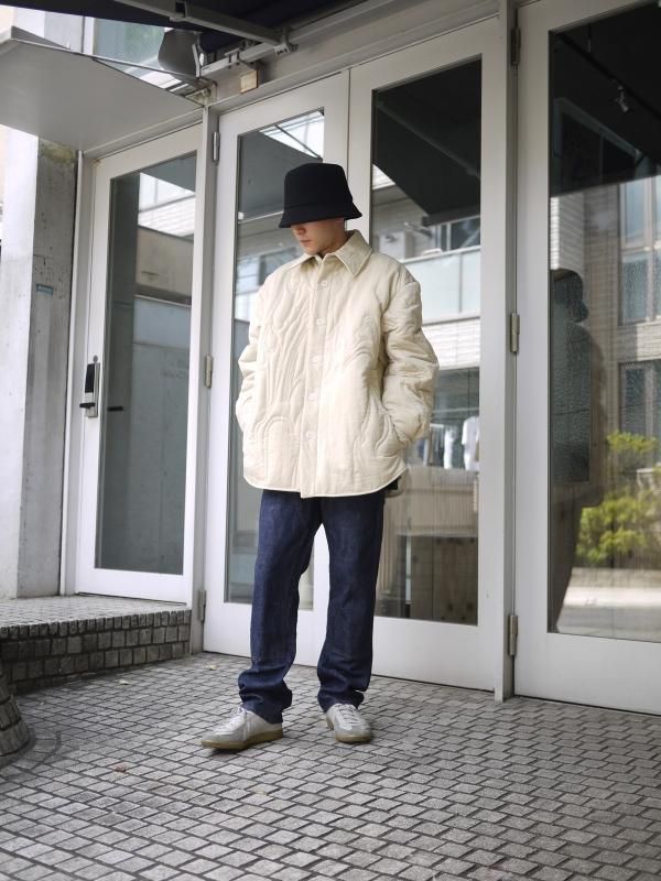 MARBLE PADDED OVERSHIRT