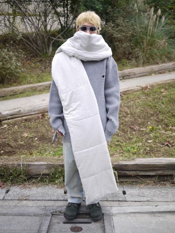 PUFFY SCARF