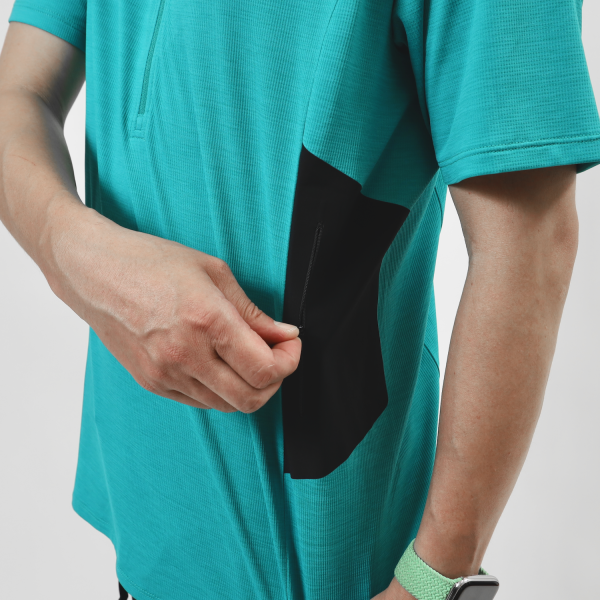 S/S Flashdry 3D Zip Up