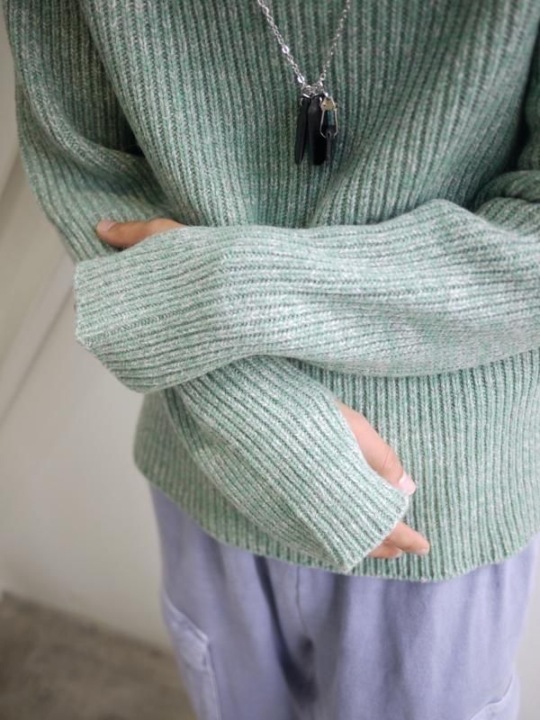 TURTLENECK COMPACT KNIT