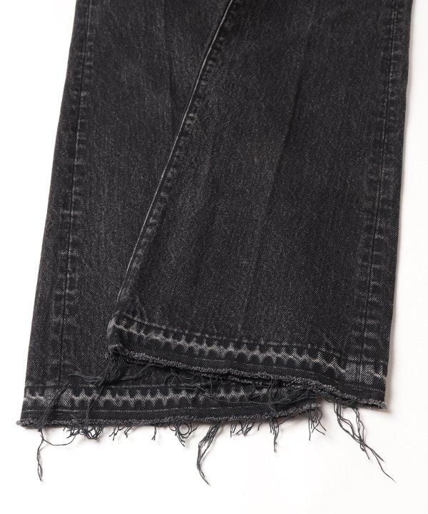 USED FLARE DENIM PANTS