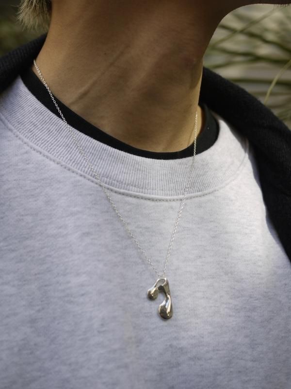 925 SILVER J NECKLACE
