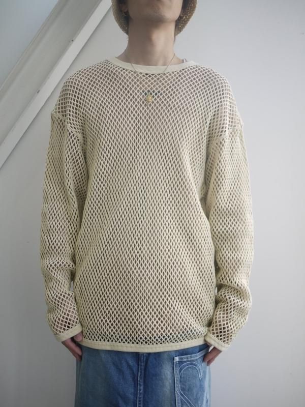 MESH LONG SLEEVE TEE