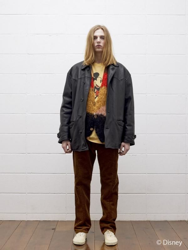 Mickey print long sleeve tee