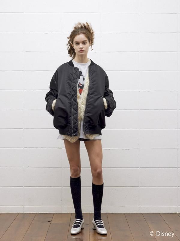 Mickey print long sleeve tee