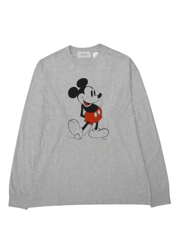 Mickey print long sleeve tee