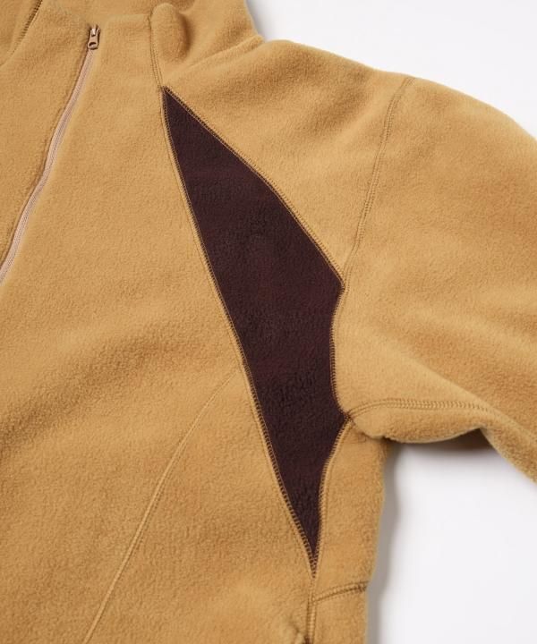 SWITCHING FLEECE HALF ZIP L/S
