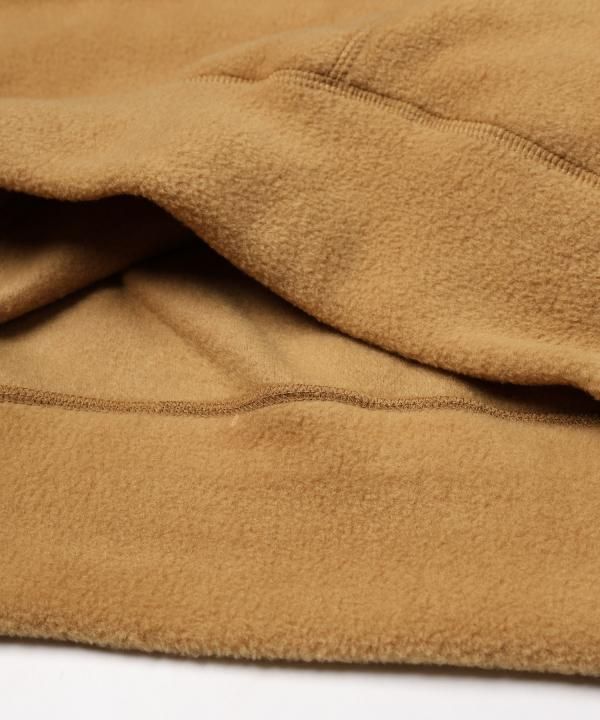 SWITCHING FLEECE HALF ZIP L/S