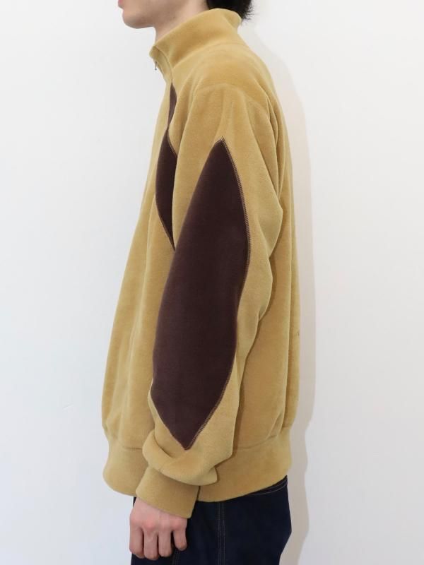 SWITCHING FLEECE HALF ZIP L/S