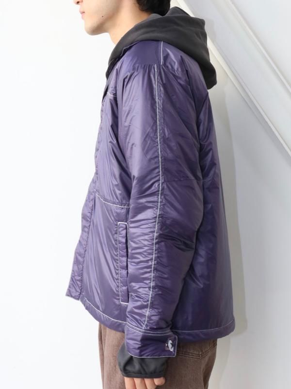 NYLON PUFFER SHIRTS