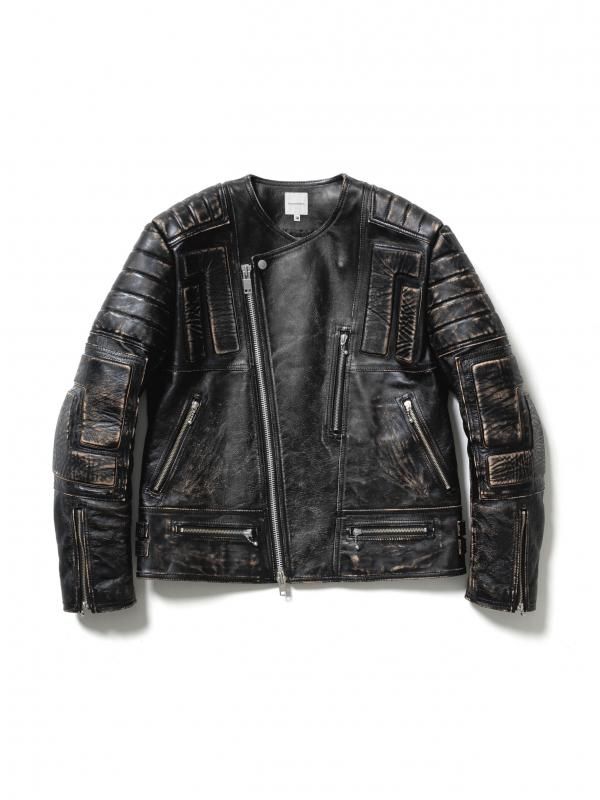 BATTLE LEATHER JACKET