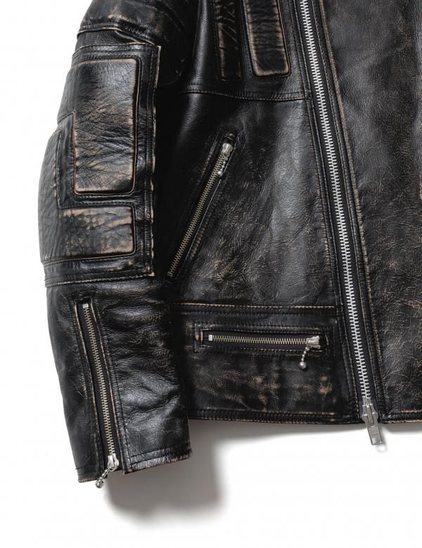 BATTLE LEATHER JACKET