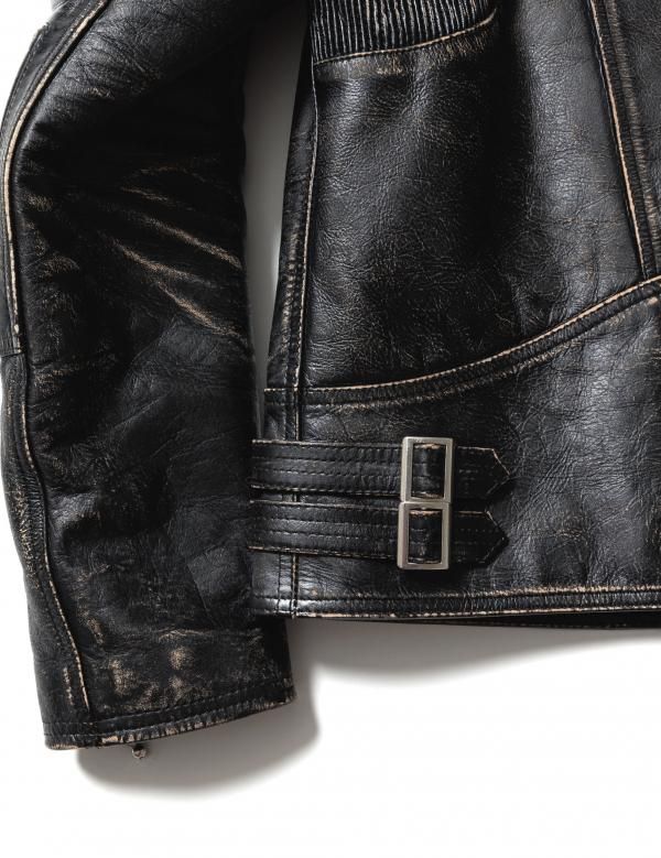 BATTLE LEATHER JACKET