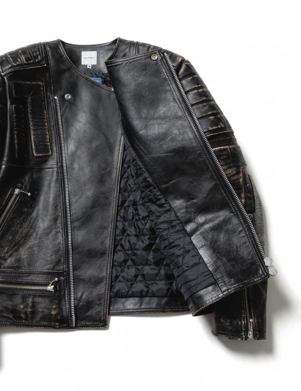 BATTLE LEATHER JACKET