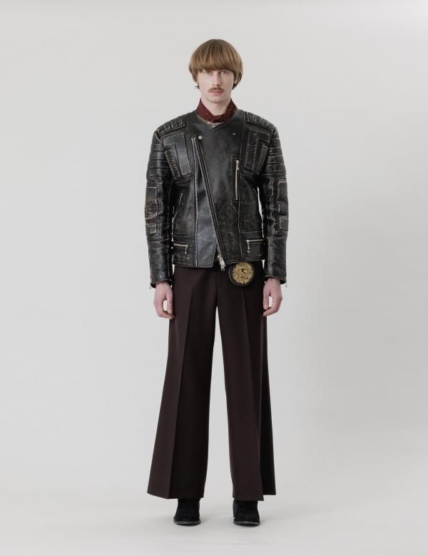 BATTLE LEATHER JACKET