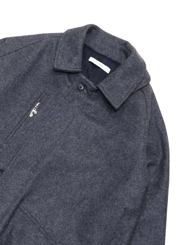 MELTON TRENCH COAT