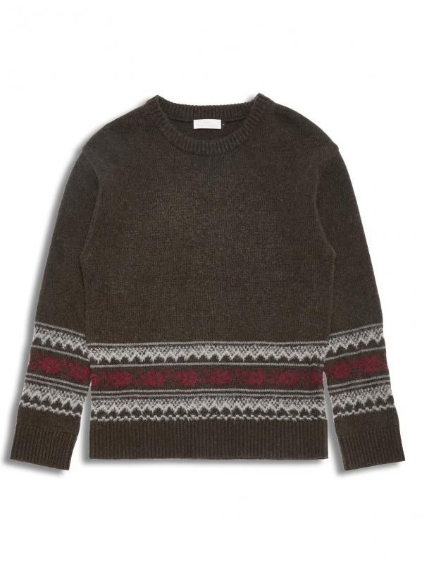 MOTIVE JACQUARD SWEATER