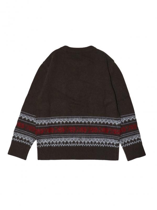 MOTIVE JACQUARD SWEATER