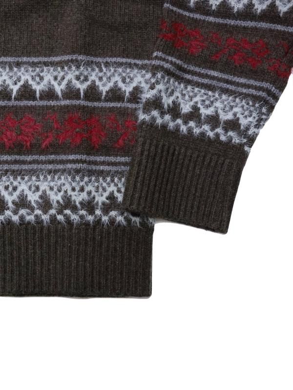 MOTIVE JACQUARD SWEATER