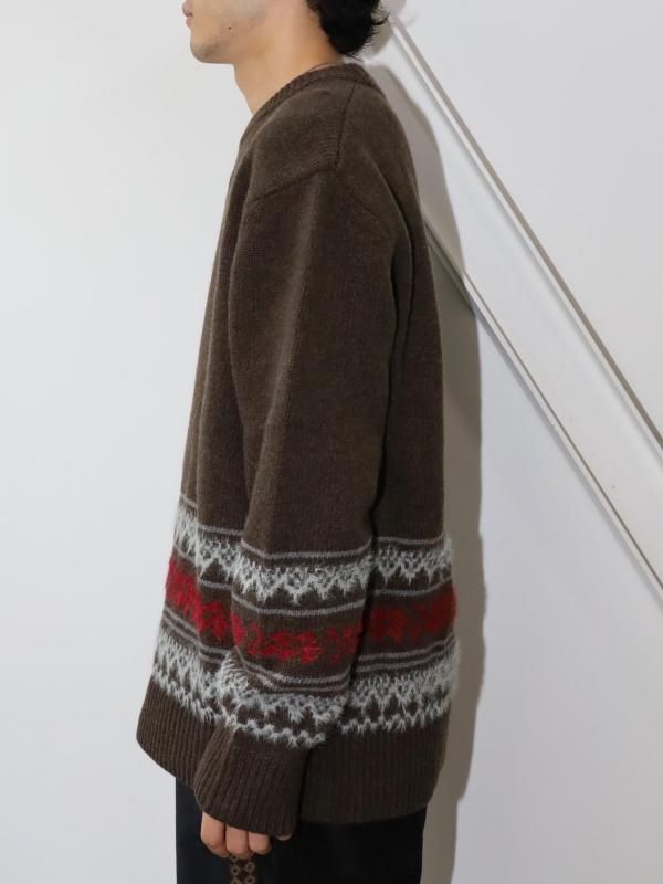 MOTIVE JACQUARD SWEATER